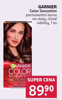 Rossmann GARNIER Color Sensation permanentní barva na vlasy nabídka