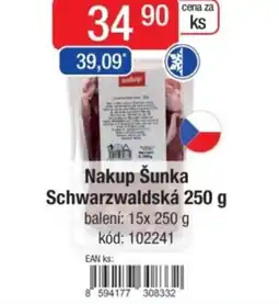 Qanto Nakup Šunka Schwarzwaldská nabídka