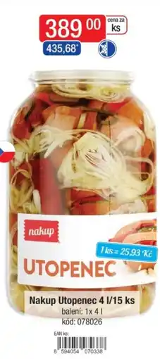 Qanto Nakup Utopenec nabídka