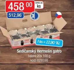 Qanto Sedlčanský Hermelín gatro nabídka