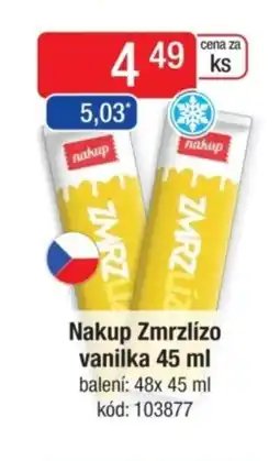 Qanto Nakup Zmrzlízo vanilka nabídka