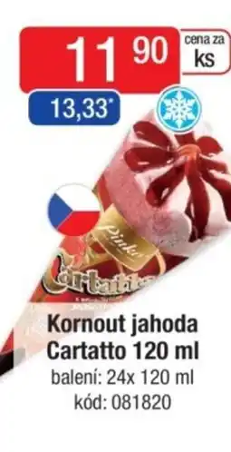 Qanto Kornout jahoda Cartatto nabídka