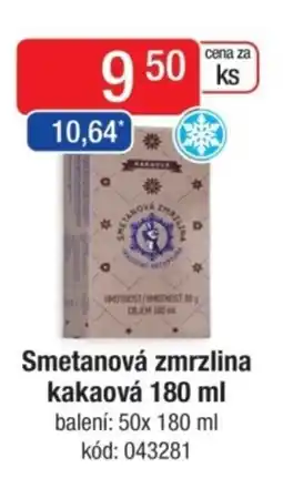 Qanto Smetanová zmrzlina kakaová nabídka