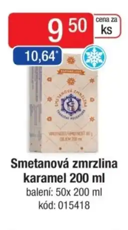 Qanto Smetanová zmrzlina karamel nabídka