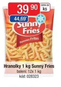 Qanto Hranolky Sunny Fries nabídka
