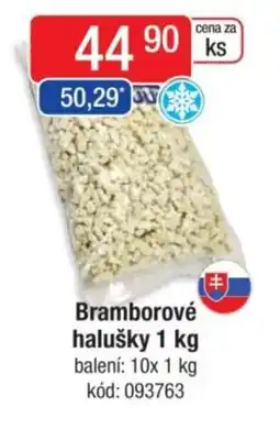 Qanto Bramborové halušky nabídka