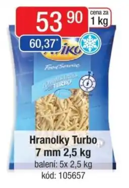 Qanto Aviko Hranolky Turbo 7 mm nabídka