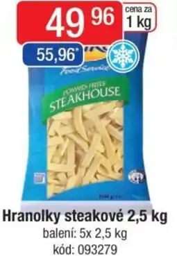 Qanto Aviko Hranolky steakové nabídka