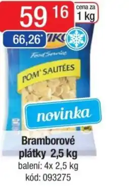 Qanto Aviko Bramborové plátky nabídka