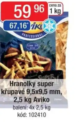 Qanto Aviko Hranolky super křupavé 9,5x9,5 mm nabídka