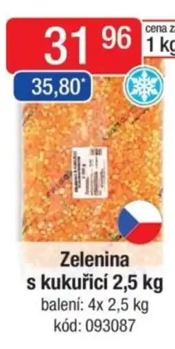 Qanto Zelenina s kukuřicí nabídka