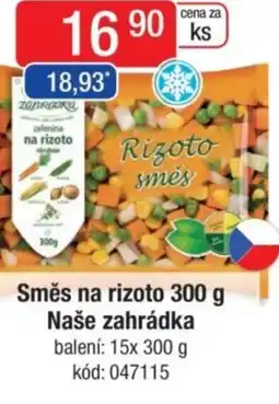 Qanto Směs na rizoto Naše zahrádka nabídka