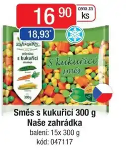 Qanto Směs s kukuřicí Naše zahrádka nabídka