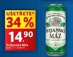 Lidl Svijanský Máz nabídka