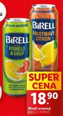 Lidl Birell ovocný nabídka
