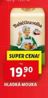 Lidl Babiččina volba Hladká mouka nabídka