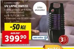 Lidl LIVARNO HOME UV LAPAČ HMYZU nabídka