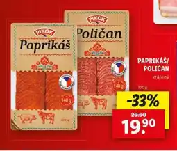 Lidl Pikok Paprikáš/Poličan nabídka