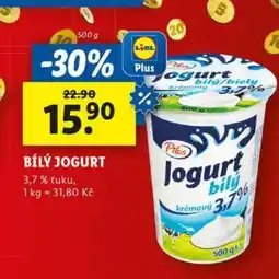 Lidl Pilos BÍLÝ JOGURT nabídka
