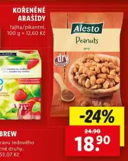 Lidl Alesto Peanuts nabídka