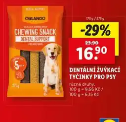 Lidl Orlando Chewing Snack Dental Support nabídka
