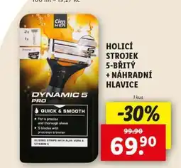 Lidl Holicí strojek 5-břitý + náhradní hlavice nabídka