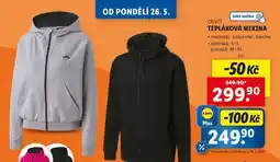 Lidl Crivit TEPLÁKOVÁ MIKINA nabídka