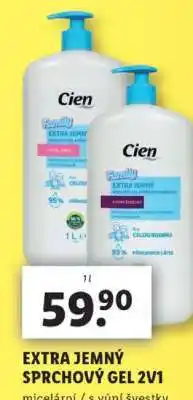 Lidl EXTRA JEMNÝ SPRCHOVÝ GEL 2V1 nabídka