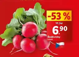 Lidl Ředkvičky svazek nabídka
