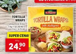 Lidl Tortilla Wraps nabídka