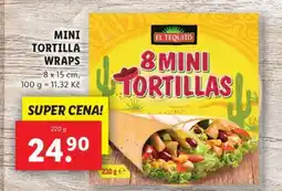 Lidl EL TEQUITO 8 MINI TORTILLAS nabídka