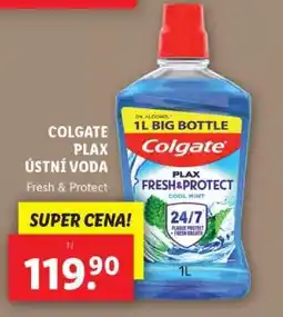 Lidl Colgate Plax Ústní Voda Fresh & Protect nabídka
