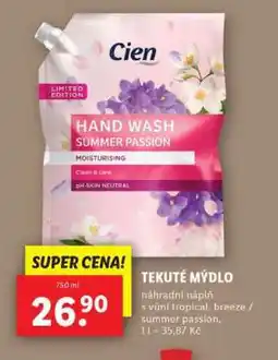 Lidl Cien Hand Wash Summer Passion nabídka