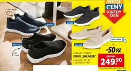 Lidl ESMARA LIVERGY OBUV „SNEAKER“ nabídka
