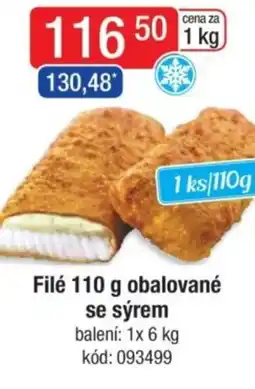 Qanto Filé obalované se sýrem nabídka