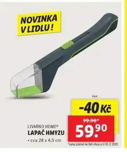 Lidl LIVARNO HOME LAPAČ HMYZU nabídka