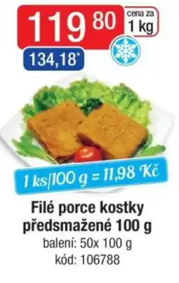 Qanto Filé porce kostky předsmažené nabídka