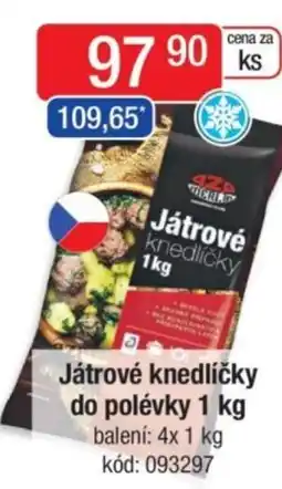 Qanto Játrové knedlíčky do polévky nabídka