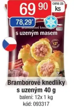 Qanto Bramborové knedlíky s uzeným nabídka