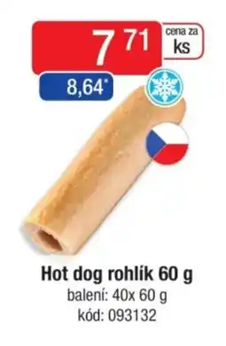 Qanto Hot dog rohlík nabídka