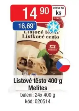 Qanto Listové těsto Melites nabídka
