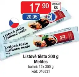 Qanto Listové těsto Melites nabídka