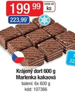 Qanto Krájený dort Marlenka kakaová nabídka