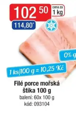 Qanto Filé porce mořská štika nabídka