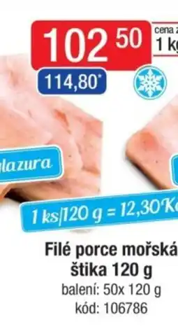 Qanto Filé porce mořská štika nabídka