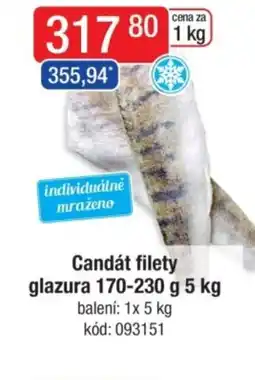 Qanto Candát filety glazura nabídka