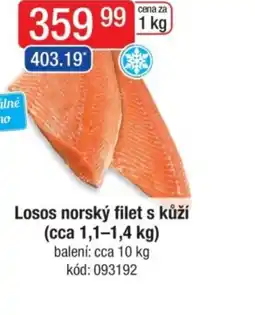 Qanto Losos norský filet s kůží nabídka