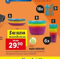 Lidl Sada nádobí nabídka