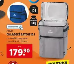 Lidl Chladicí batoh 10 l nabídka
