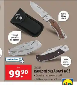 Lidl Kapesní skládací nůž nabídka